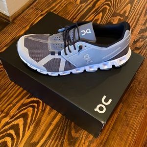 On Clouds Slate Rock womens tennis shoes